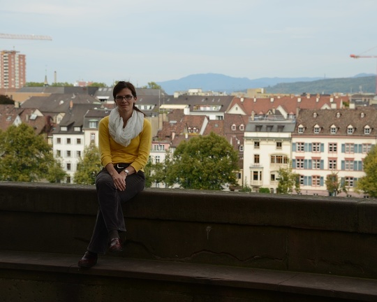Erynn overlooking Basel
